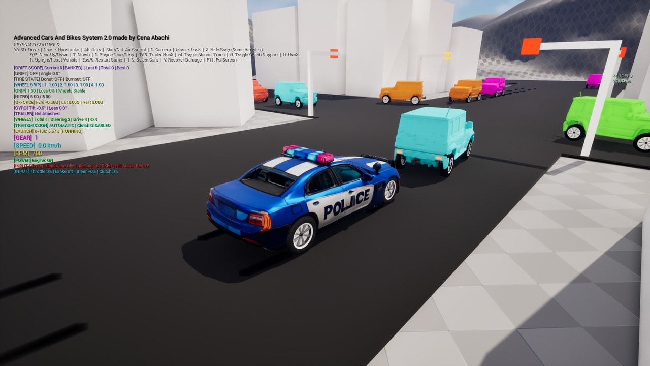 Advanced Cars & Bikes System promotional image